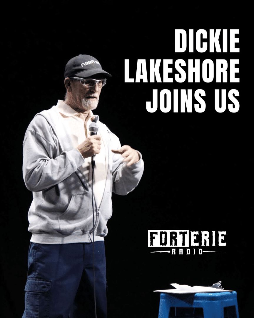 Dickie Lakeshore joins Fort Erie Radio Jones and Tyrrell